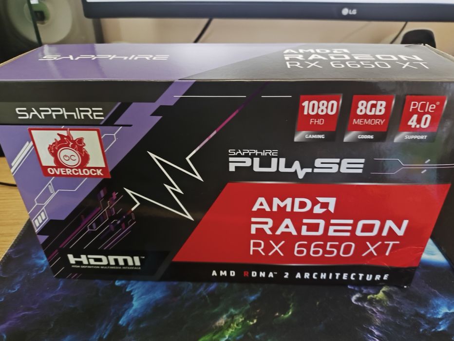 RX6650XT Saphire Pulse 8GB