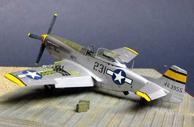 Сборная модель самолета P-51D Mustang (Hasegawa 1/72)