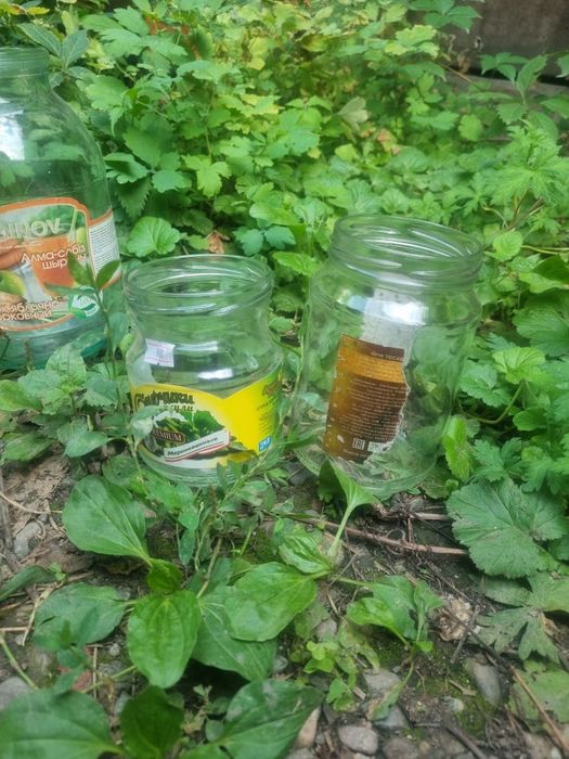 Продам стеклянные банки, б/у.