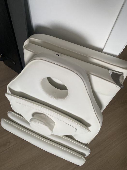 Pat / Fotoliu 2 in 1, pentru saloane cosmetica, masaj, tatuaj