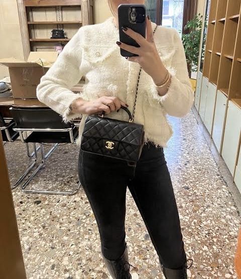 Chanel mini top handle SALE