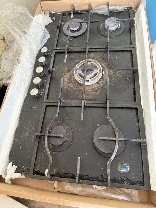 Газовая плита рабочая