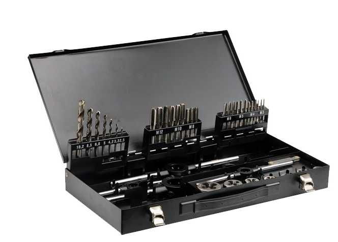 Trusa YATO YT-2978 Tarozi si Filiere M3-M12 HSS 44buc