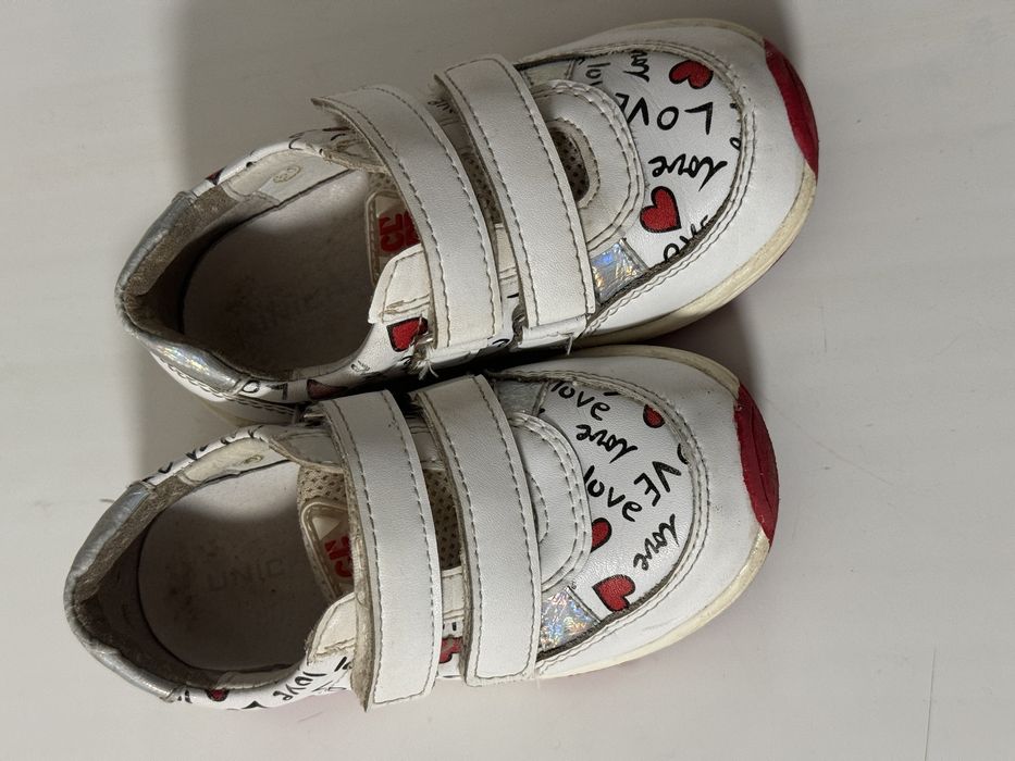 Кроссовки юничел кожаные