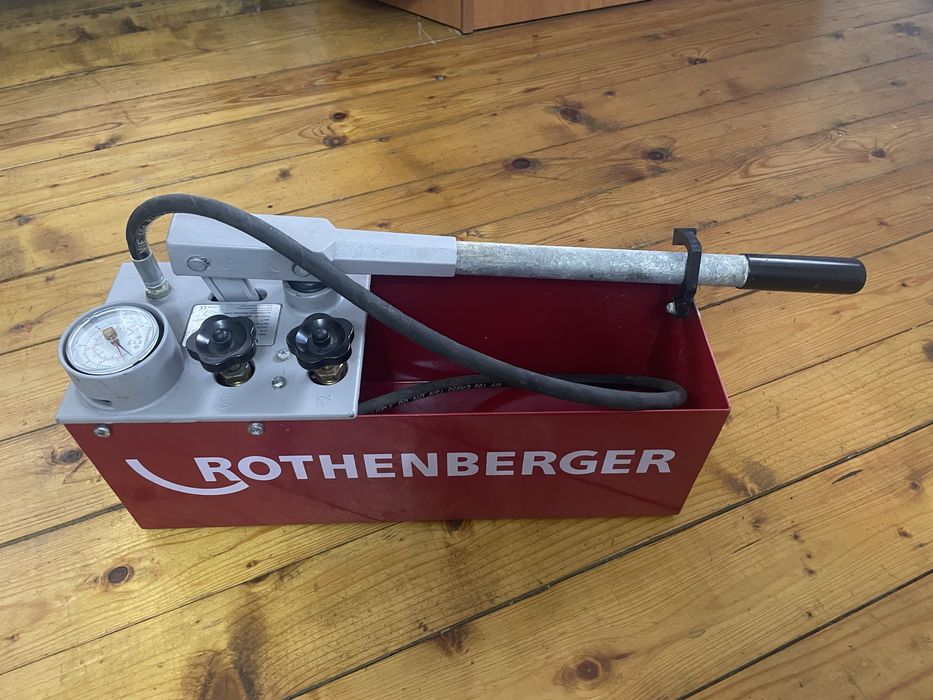 Pompa testare Rothenberger RP 50-S, max 60 bar, cuva otel 12 l