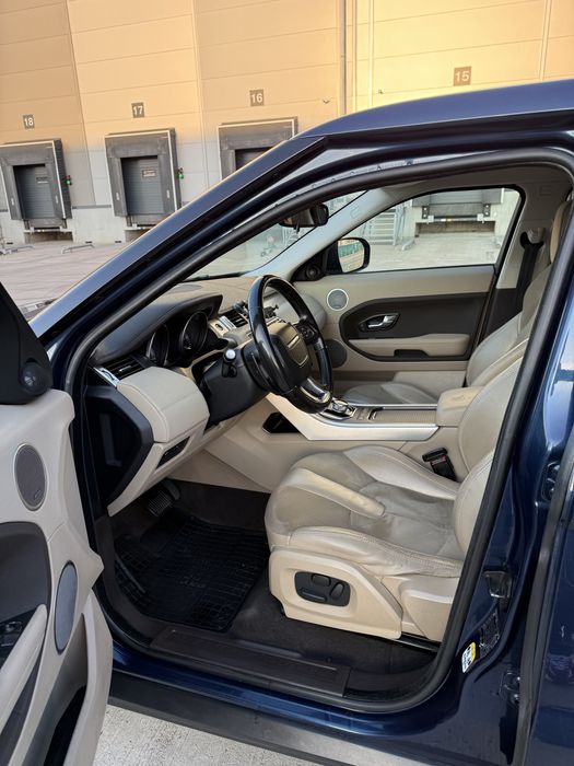 Range Rover Evoque 2013 Disel, Piele crem, Padele, Pilot, Intretinut