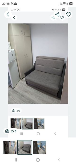 Închiriez garsoniera confort 3 11mp