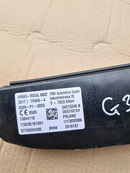 Airbag scaun stanga dreapta bmw g30 g31 seria 5