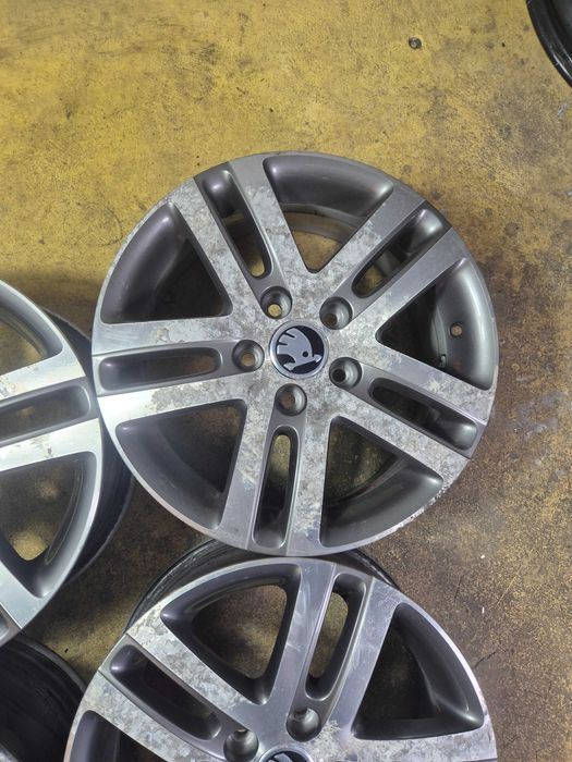 Jante Aliaj 5x112 16'' OEM VW Golf Passat Touran JETTA Sharan Caddy Scirocco T-ROC / Skoda Octavia Yeti Superb / SEAT AUDI A3