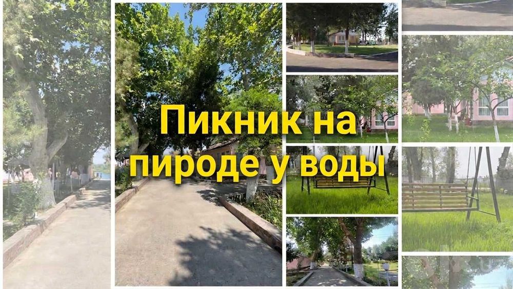 Коттеджи в зоне отдыха «Бриз» на берегу Ташморя - 50 км от Ташкента