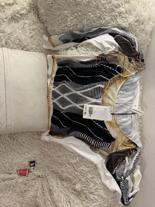 Bluză cu imprimeu Glenn Martens cu H&M