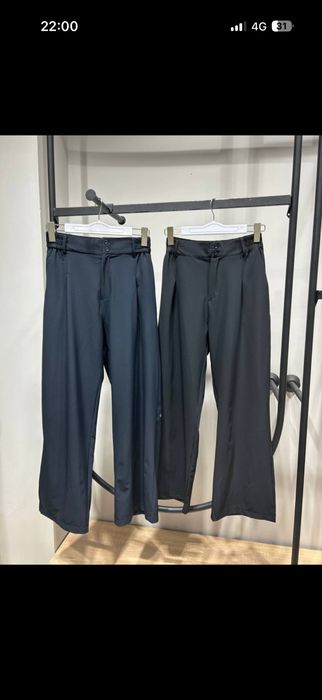 Pantaloni Alo material superb Bleumarine S M L