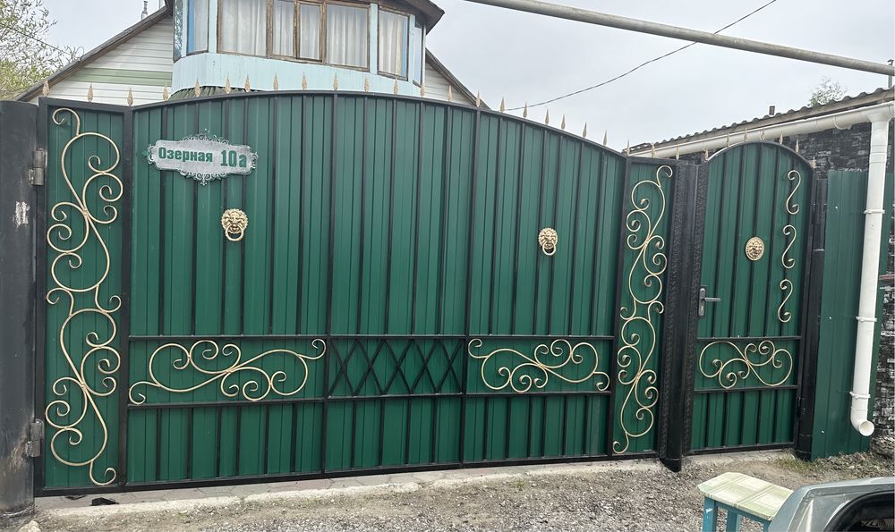 Иготовление распашных ворот