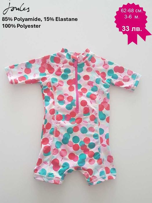 Бебешки/Детски бански с UV50+