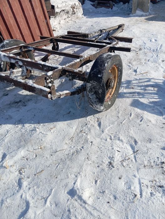 Ось с рессорами для прицепа УАЗ