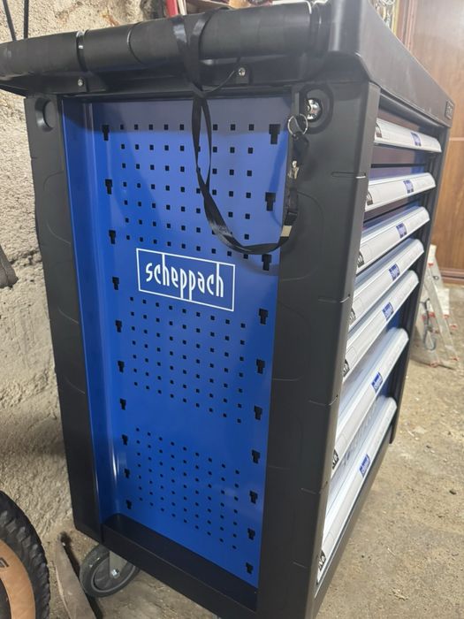 Комплект инструменти количка 263 части  Scheppach TW1000 работилница