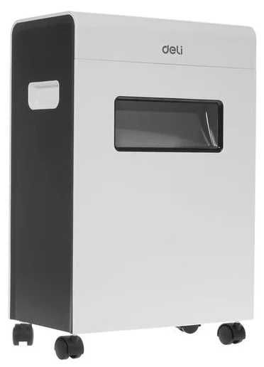 Уничтожитель бумаг DELI-9911. Р-4, 4х25, 8лист, 16л перечисления есть