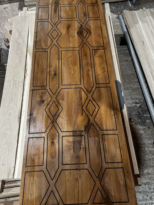 Дървен плот -дъб