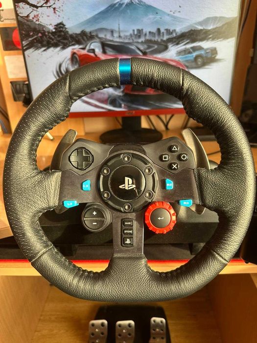Setup Gaming Complet PS5 Disc Edition + Logitech G29 cu Schimbător și Pedale + Logitech G733 LIGHTSPEED Wireless