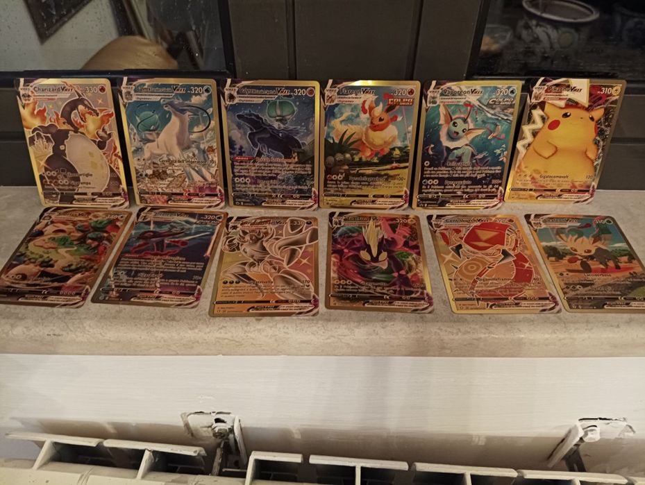 Разнообразие от златни карти на Покемон Pokémon cards ЧАСТ 4