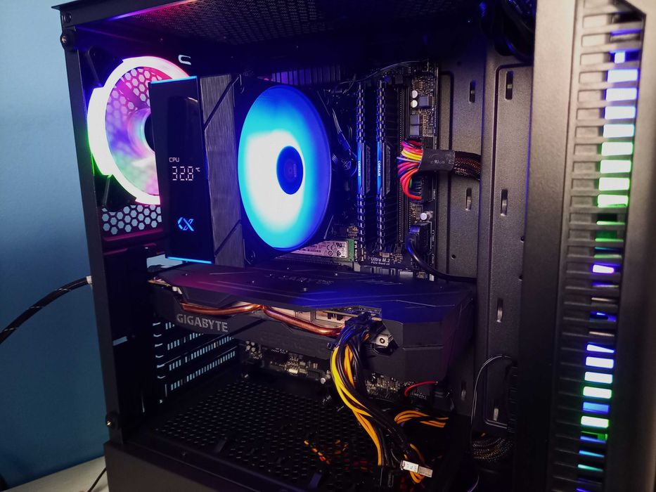 Геймърси компютър/Gaming PC GTX 1660 TI / Ryzen 5 3600 / 16GB RAM / SSD
