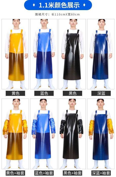 Himoya kiyim moyli narsalardan asosan go‘sht sotuvchilar uchun