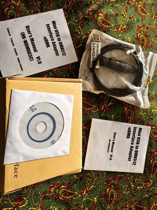 DMX512 interface Freesstyler