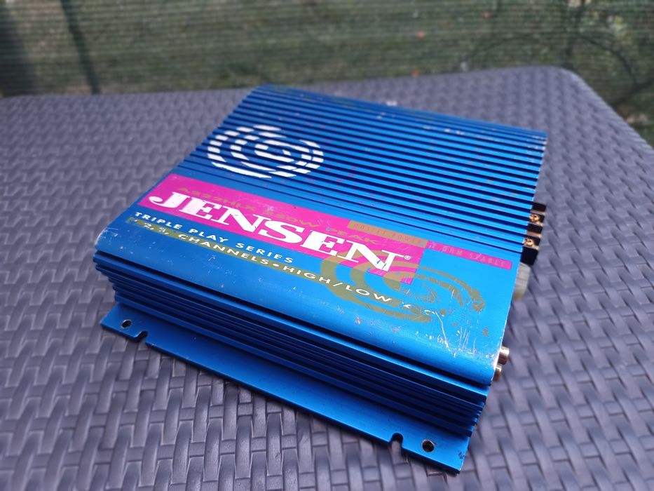 Pachet statie Subwoofer auto tun Jensen amplificator bass masina 12 inch tub