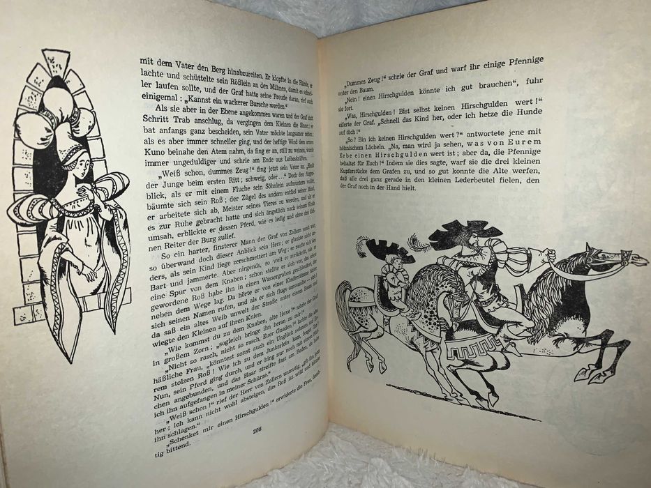 Basm Wilhelm Hauff 1983 lb germana Marchen scoala ilustrații LiviaRusz