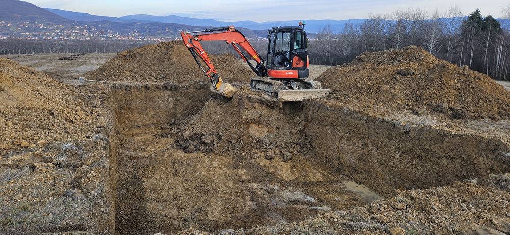 Demolări, săpături, defrișări,  transport materiale