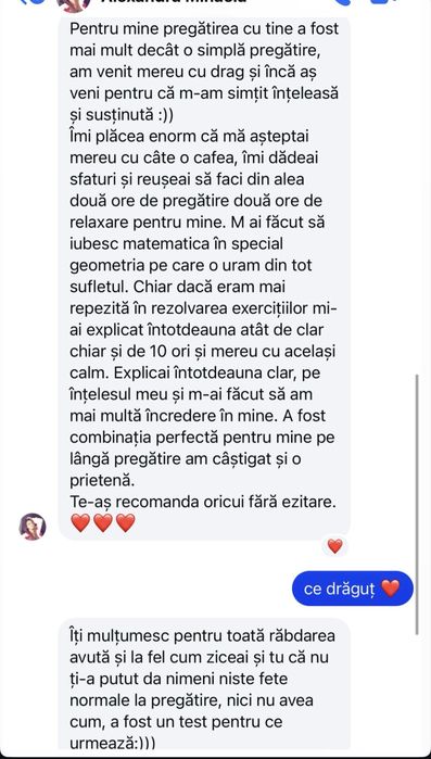 Meditații matematică( clasele I-XII)