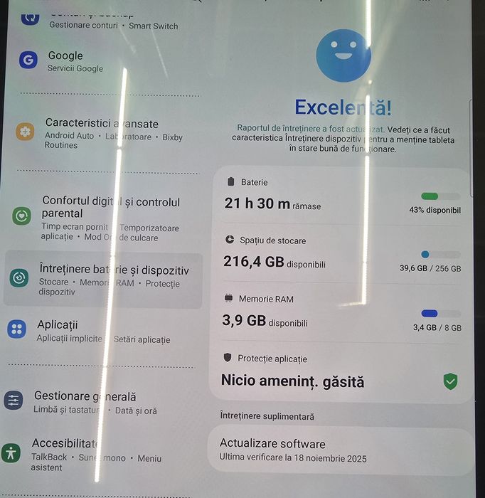 Samsung Galaxy Tab S6 – 8GB RAM / 256GB