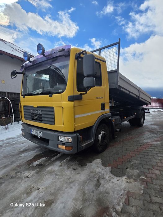 Man TGL 12.240 basculanta 12t util 7100kg!