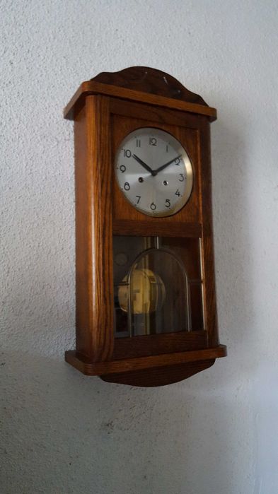 Ceas pendul regulator FRANZ HERMLE pendula,german,an 1985,cu acte