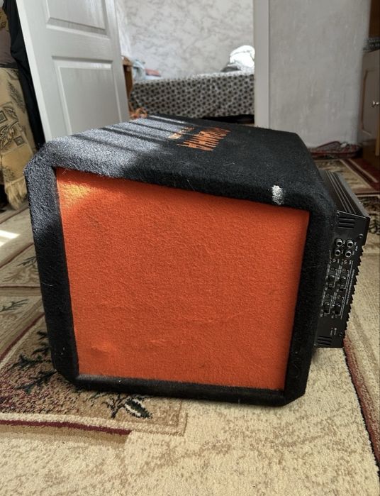 Продам колонки и сабвуфер и усилитель