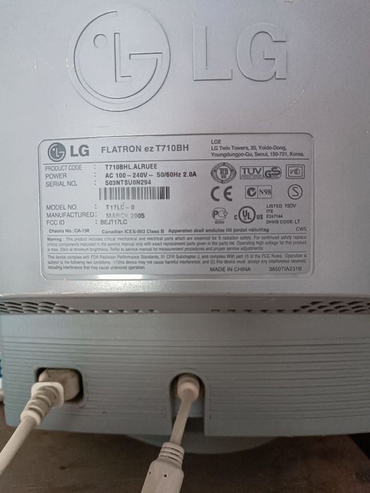 Монитор компьютера LG