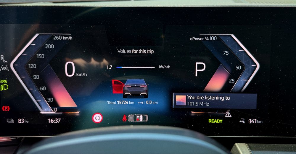 BMW i5 M Sport 35L Nardo Grey