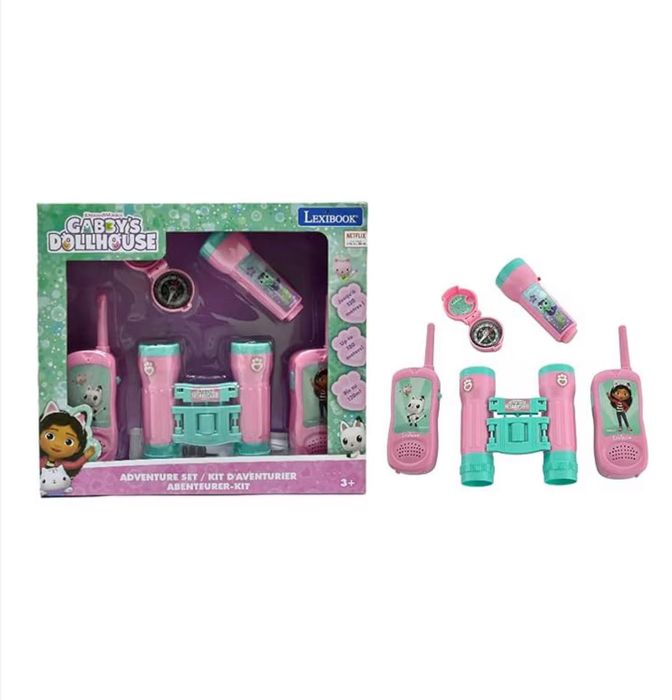 Set de aventură Lexibook Gabby's Dollhouse - Walkie-talkie