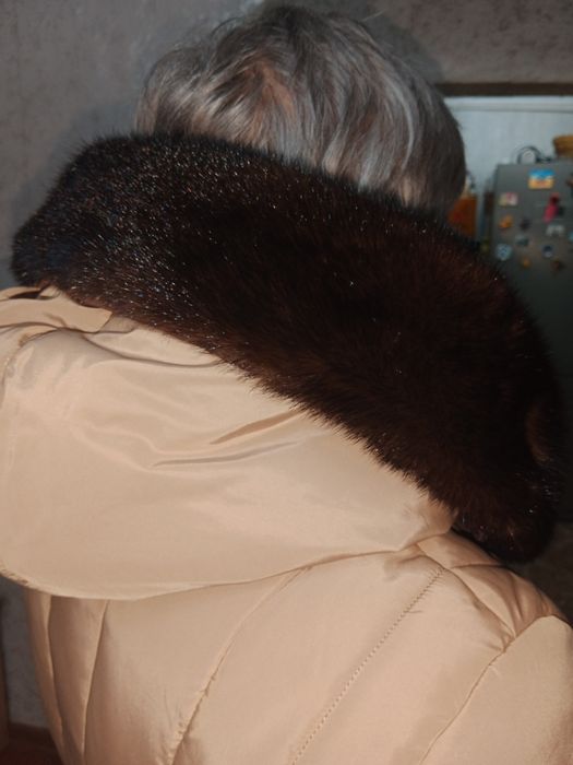 Продам пальто с норкой