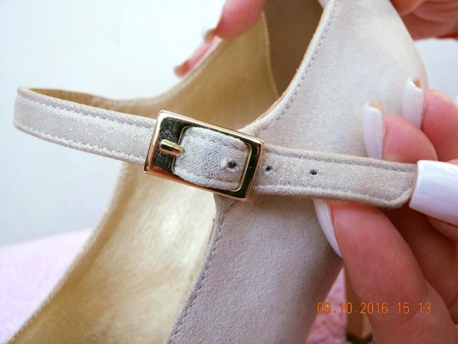 Pantofi PIELE+CRISTALE−marca HotStepper−NOI−37−ideali Evenimente!