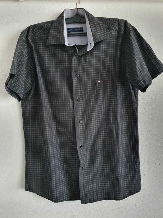 Риза къс ръкав Tommy Hilfiger Оригинал До -50% от цената