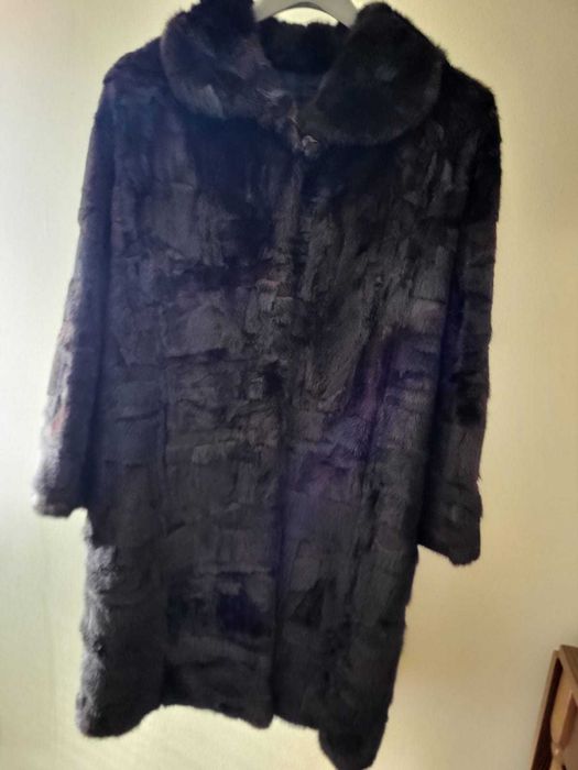 Ocazie!!! Haina de blana de nurca