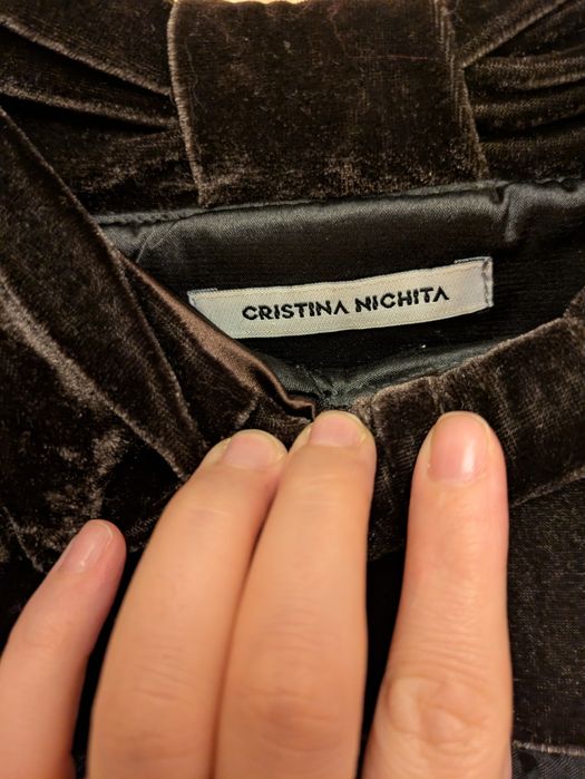 Rochie catifea, Nichi, mărime S