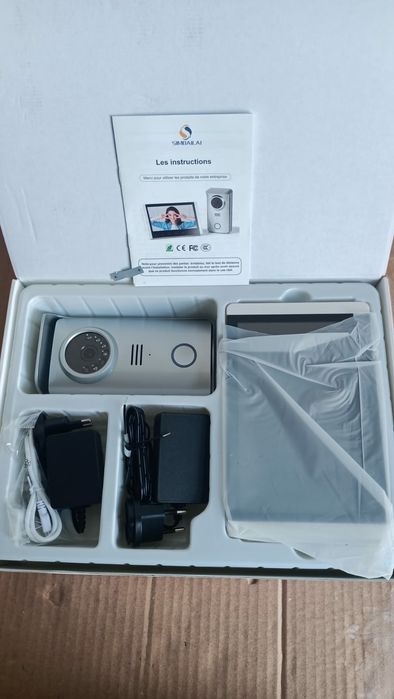 Video Interfon Nou Wireless Simbailai C 70 L 70 7 inch Viziune  Nocturnă