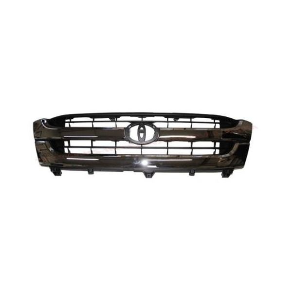 Grila radiator Toyota Hilux, 01.2002-01.2005, crom/negru, 5311135520, 2WD
