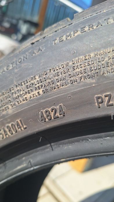 DOT2024 Set 4 x  PIRELLI P ZERO PZ4 ELECT T0 PNCS 255/45/19 104Y