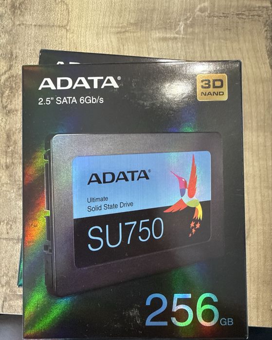 ADATA SU750 256GB SSD SATA 2.5” (4бр.)