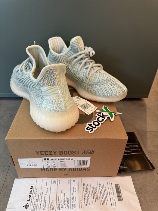 Adidas Yeezy Boost 350 V2 White Cloud ,Poze Reale size 36-45