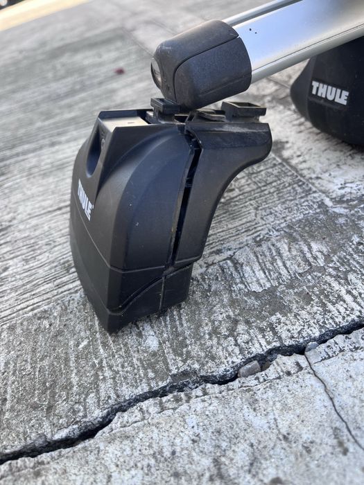 Bare transversale Thule 120 cm + 2 suporti bicicleta Thule