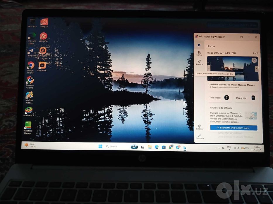 Noutbuk kampyuter hp universal kuchli